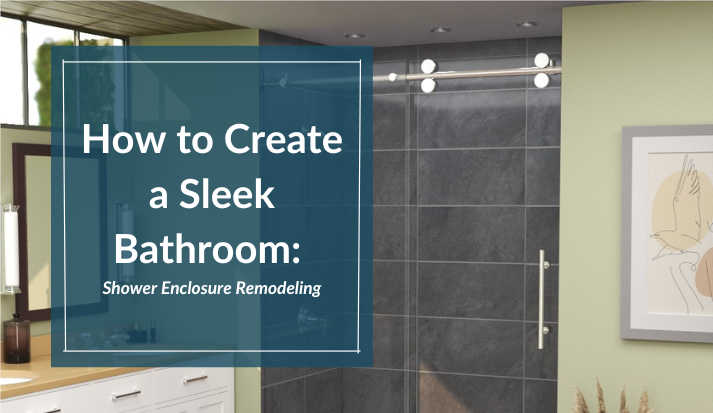 The best way to Create a Smooth Toilet: Bathe Enclosure Transforming